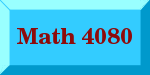 Math 4080